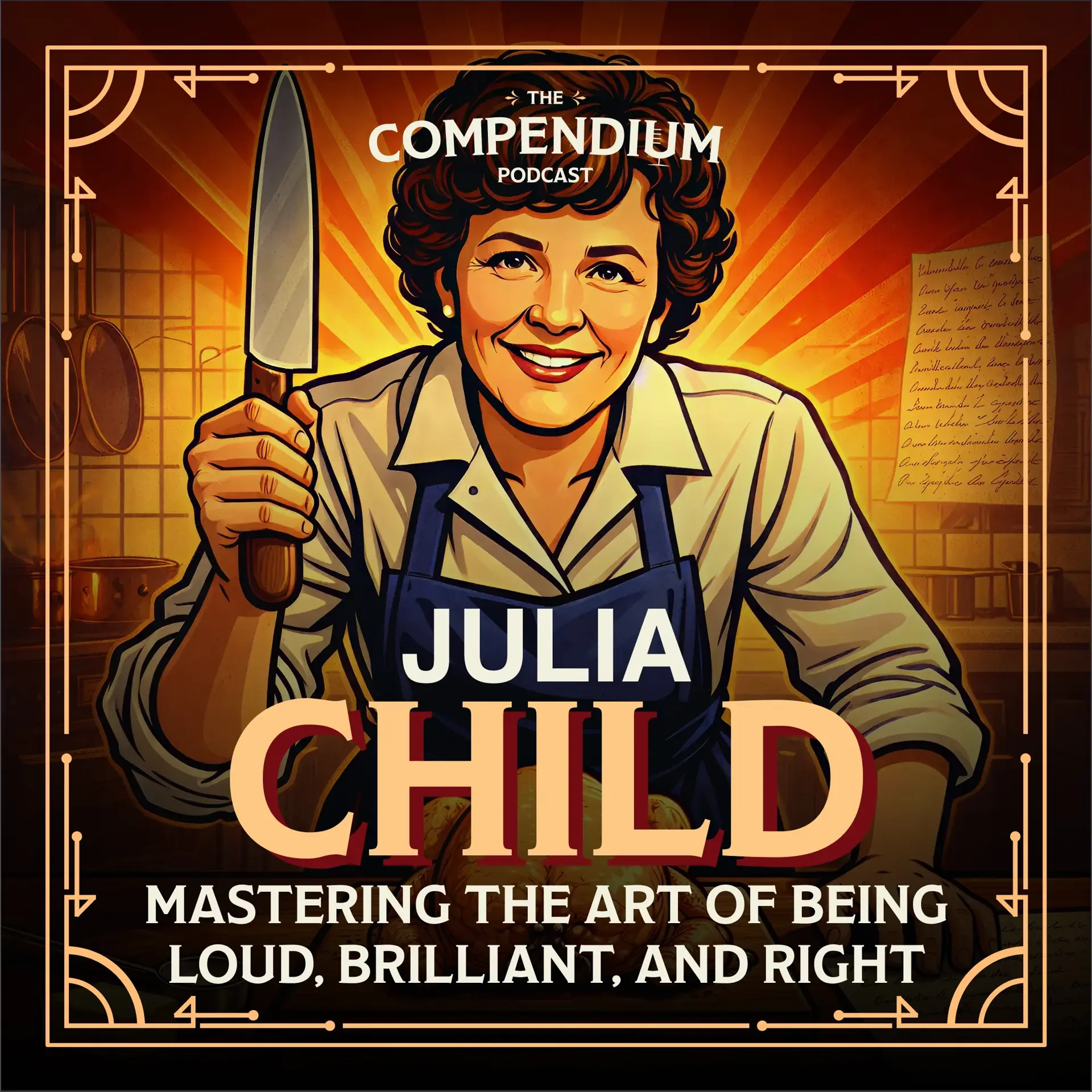 Artwork for Julia Child: Mastering The Art Of Being Loud, Brilliant, And Right